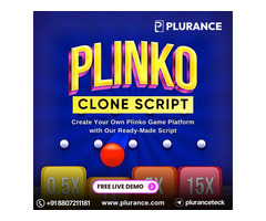 Launch a Custom Plinko Game with Plurance’s Innovative Clone Script