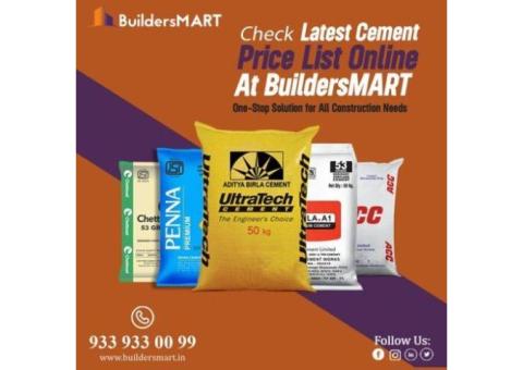 Cement Price Today  | Shop Cement Online| Buy Cement Online