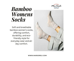 Soft & Sustainable Bamboo Women's Socks for Sale | Shop Now