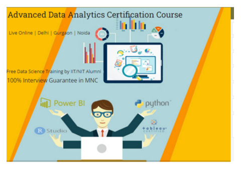 Data Analyst Course | Data Analysis Certification in Delhi, 110030