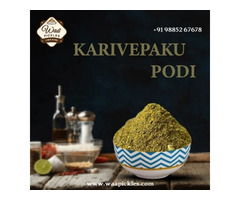 Best karivepaku podi in Andhra Pradesh