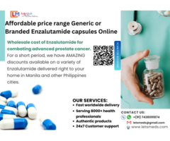 Wholesale price range Generic or Branded Enzalutamide capsules Online