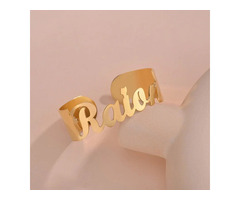 Personalised Luxury Cuff Name Bangle