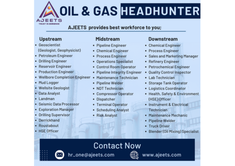 Top 10 oil and gas recruitment agencies in India, Bangladesh