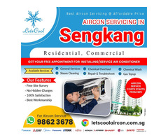 Aircon service in Sengkang, Singapore