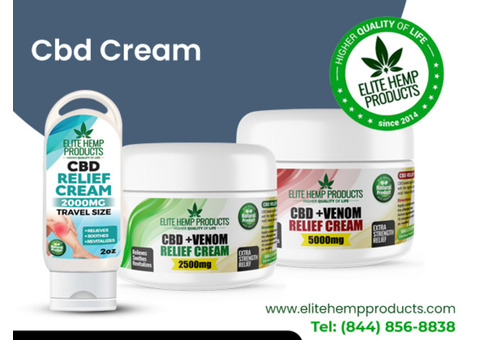 Relieve Discomfort Naturally – Try CBD Cream