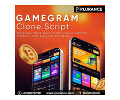 Build your next-gen crypto casino gaming platform with gamegram clone