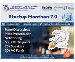 ICAI's Premier Startup Event Startup Manthan 2025