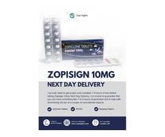 Buy Zopisign 10mg Tablets UK