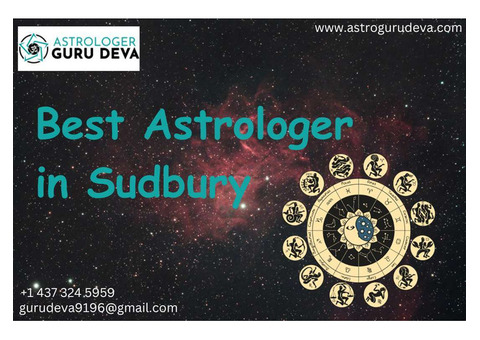 Best Astrologer in Sudbury - Meet Guru Deva