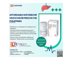 Get Affordable Sofosbuvir 400mg Velpatasvir 100mg Online with LetsMeds