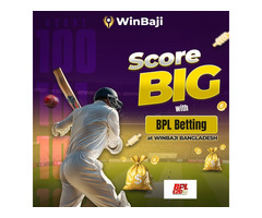 Bet Live on BPL Cricket Online at Winbaji