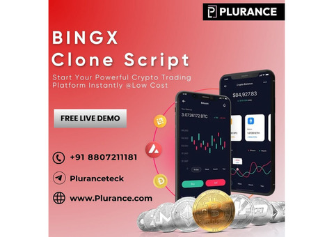 Bingx clone script - To start your profitable crypto trading platform