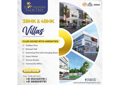 Court Amenities villas in Nandikutkur Road by SS Sahasra Palm Tree