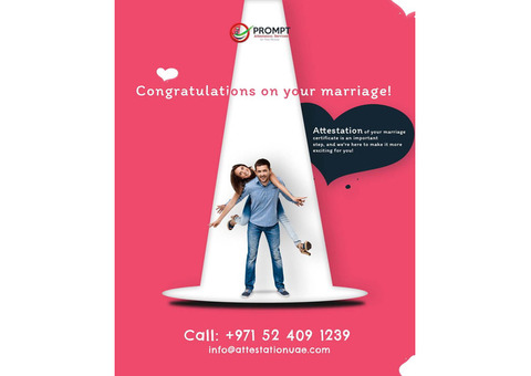 Marriage Certificate Attestation