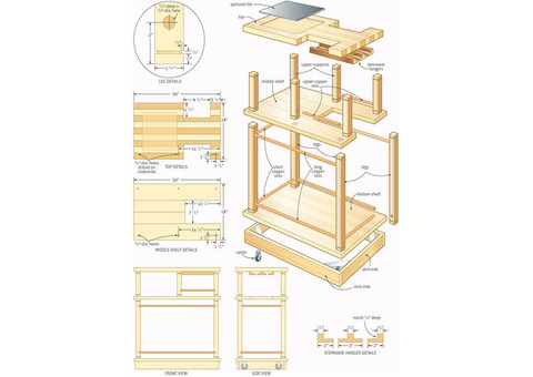 16,000 Online Woodworking Plans Including Blueprints
