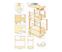 16,000 Online Woodworking Plans Including Blueprints