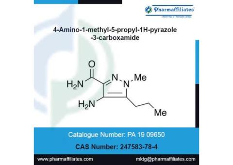 4-Amino-1-methyl-5-propyl-1H-pyrazole-3-carboxamide