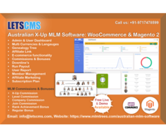 Australian X-Up MLM Software with WooCommerce and Magento 2