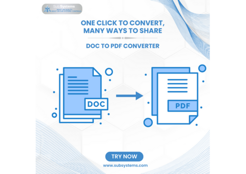 Buy DOCX to PDF Converter and Convert Just in One Click