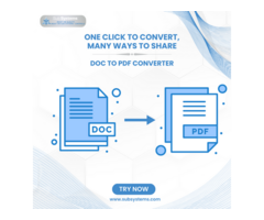 Buy DOCX to PDF Converter and Convert Just in One Click