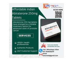 Affordable Indian Abiraterone 250mg Tablets