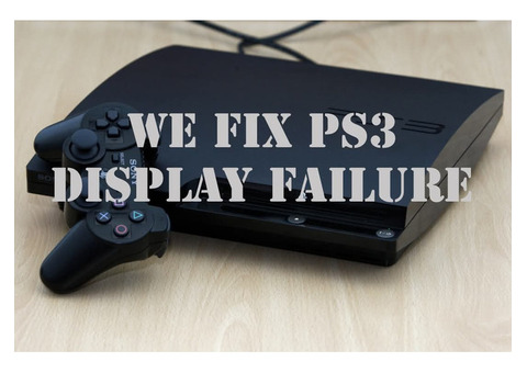 {PS3} DISPLAY FAILURE