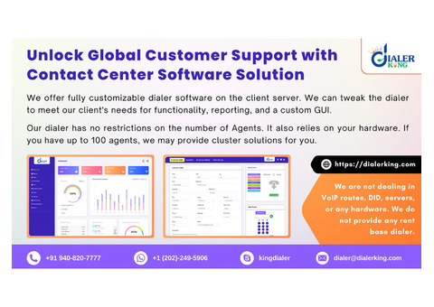 Contact Center Software Solutions by DialerKing