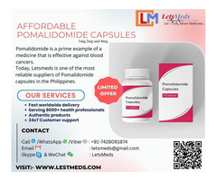 Buy Affordable Pomalidomide capsules online in the Philippines