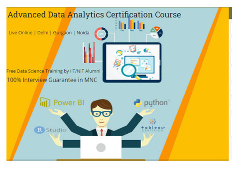 Data Analyst Course in Delhi, 110045. Certification for Data Analyst