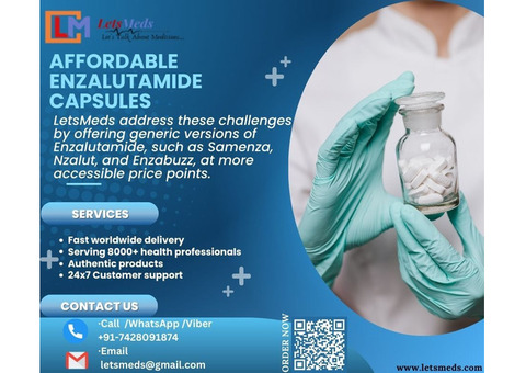 Affordable brands and Generic Enzalutamide Capsules