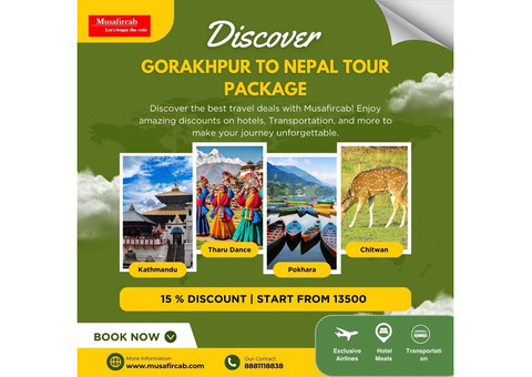 Nepal Tour Package from Gorakhpur