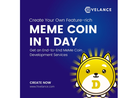 Meme Coin Development Made Easy with Hivelance