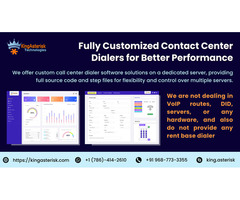 Fully Customized Contact Center Dialer Solutions - KingAsterisk