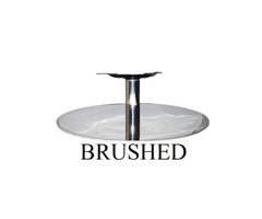 Brushed Stainless Swivel Chair Base