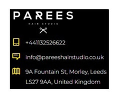 Discover Premier Hair Care at Parees Hair Studio in Leeds