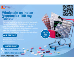 Generic and branded Venetoclax 100 mg Tablets Online