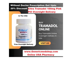 Citra Tramadol 100mg Pink Pill Overnight Delivery With Paypal