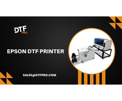 Epson DTF Printer with Dual Epson F1080 Printheads