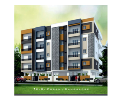 1100 Sq.Ft Flat with 2BHK For Sale in 2 BHK flats  KR Puram