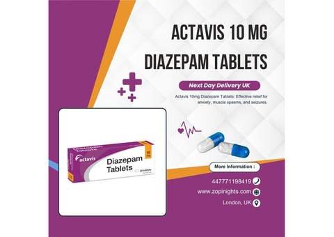 Actavis Diazepam 10mg