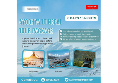Ayodhya to Nepal tour Package, Nepal Tour Package from Ayodhya