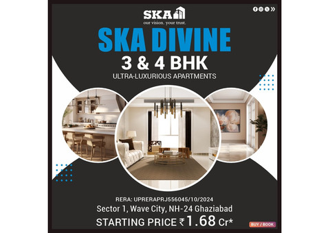 3 BHK Home in Ghaziabad - SKA Divine