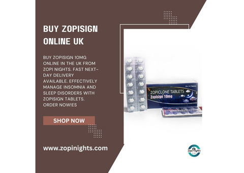 Zopiclone Zopisign 10mg
