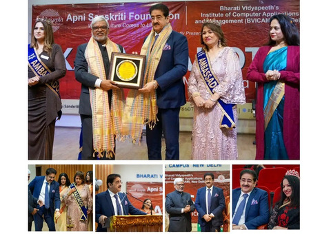 Sandeep Marwah Inaugurates Apni Sanskriti Art and Culture Awards
