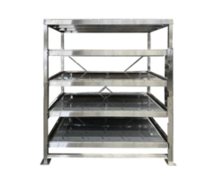 Stainless Steel Rack for Cleanroom Storage