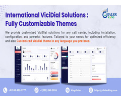 International ViciDial Solutions – Fully Customizable Themes