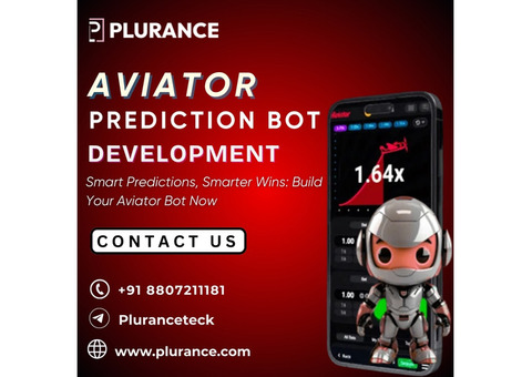 Boost Your Gaming Success with plurance’s Aviator Bot Development