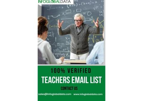 Targeted School Teachers Contact List to Grow Your Business