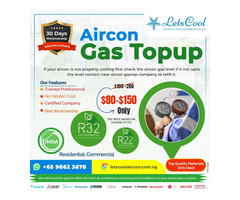 Aircon Gas topup